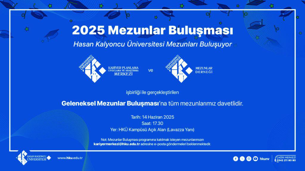 2025 Mezunlar Buluşması 14 Haziran'da Gerçekleştirilecek !